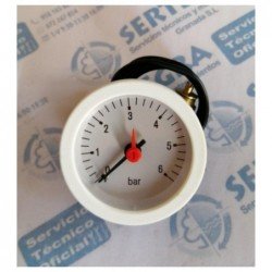 HIDROMETRO 0/6 BAR CAP. 500